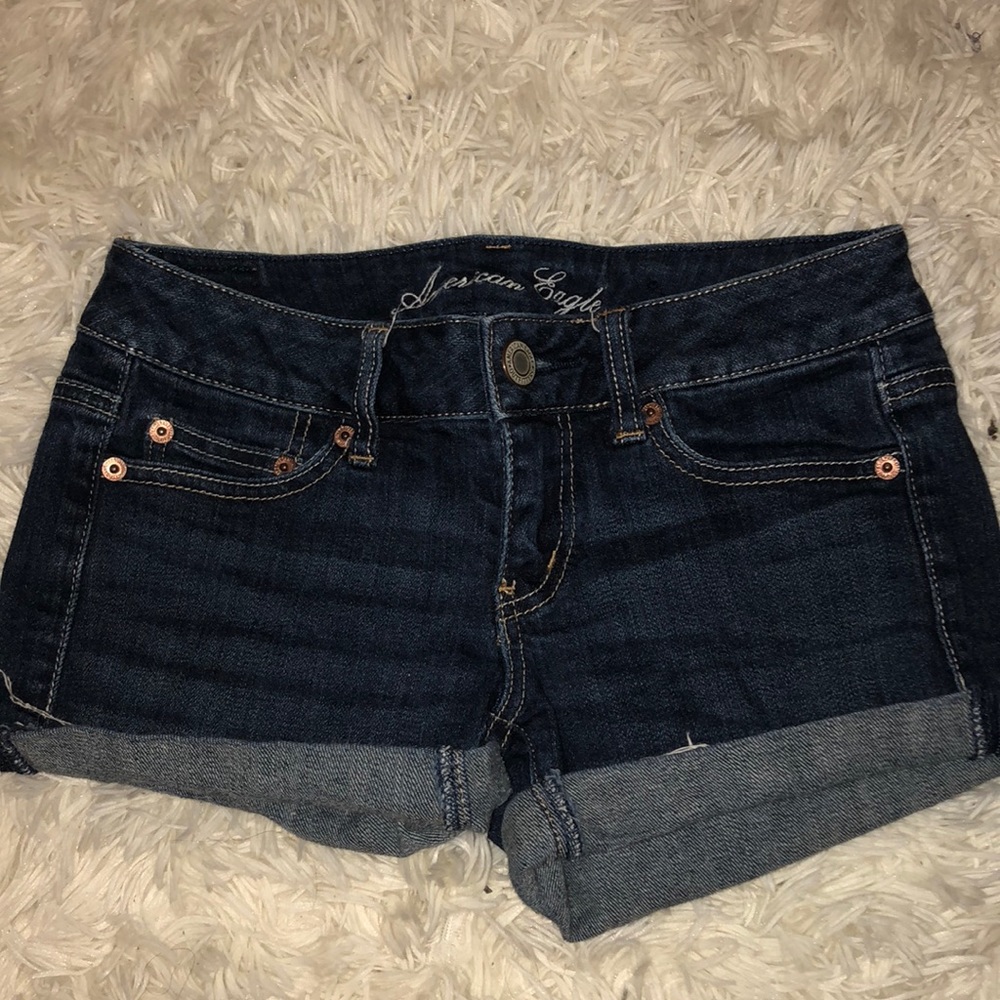 American eagle denim shorts